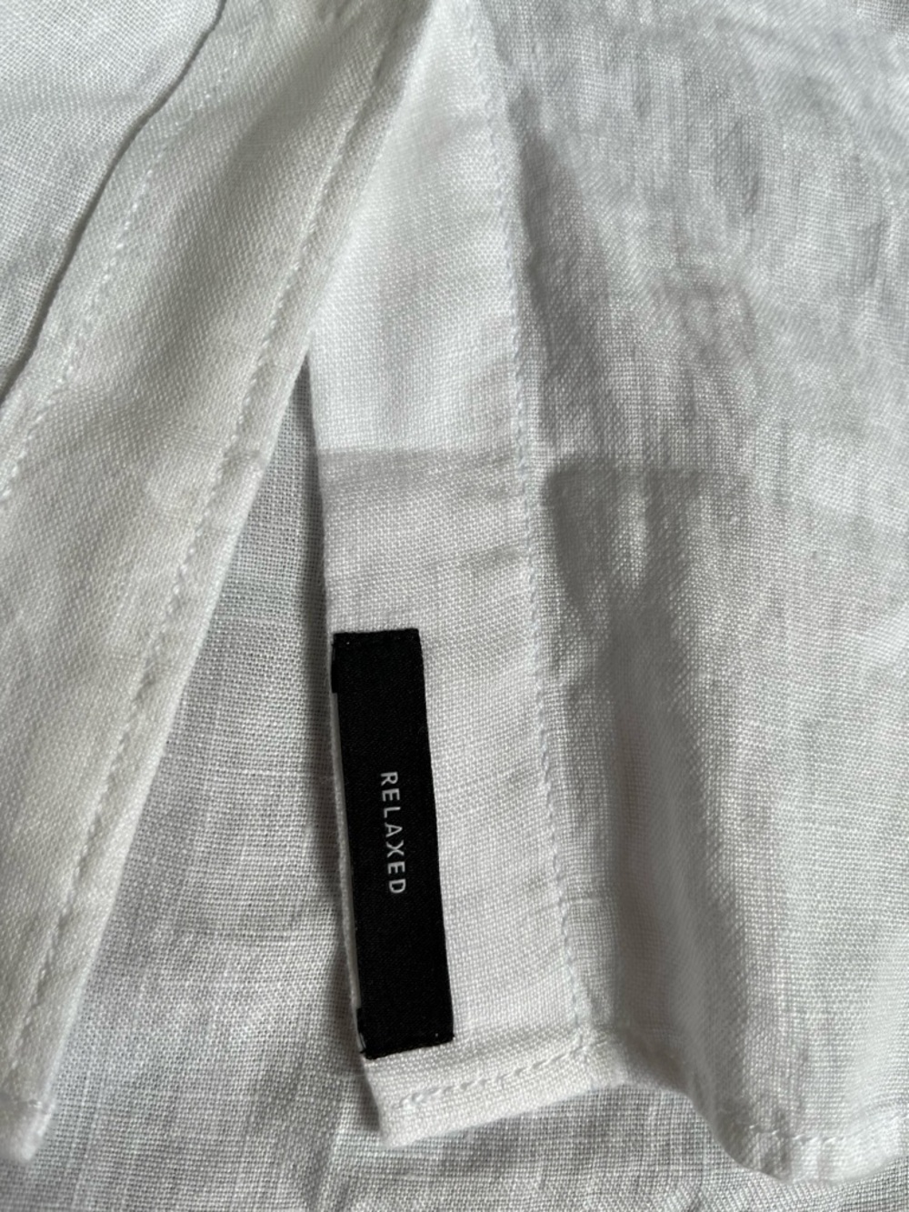 NWOT J Crew Baird McNutt Irish Linen S/S Shirt White M - Picture 4 of 6